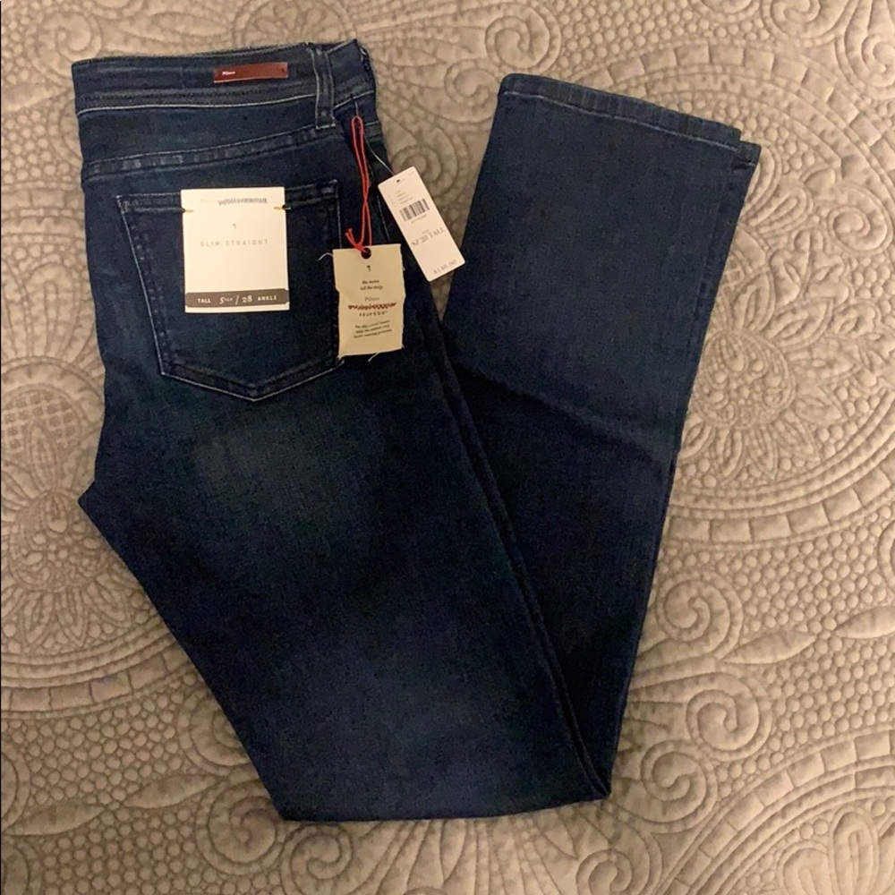 Pilcro Slim Straight Jeans